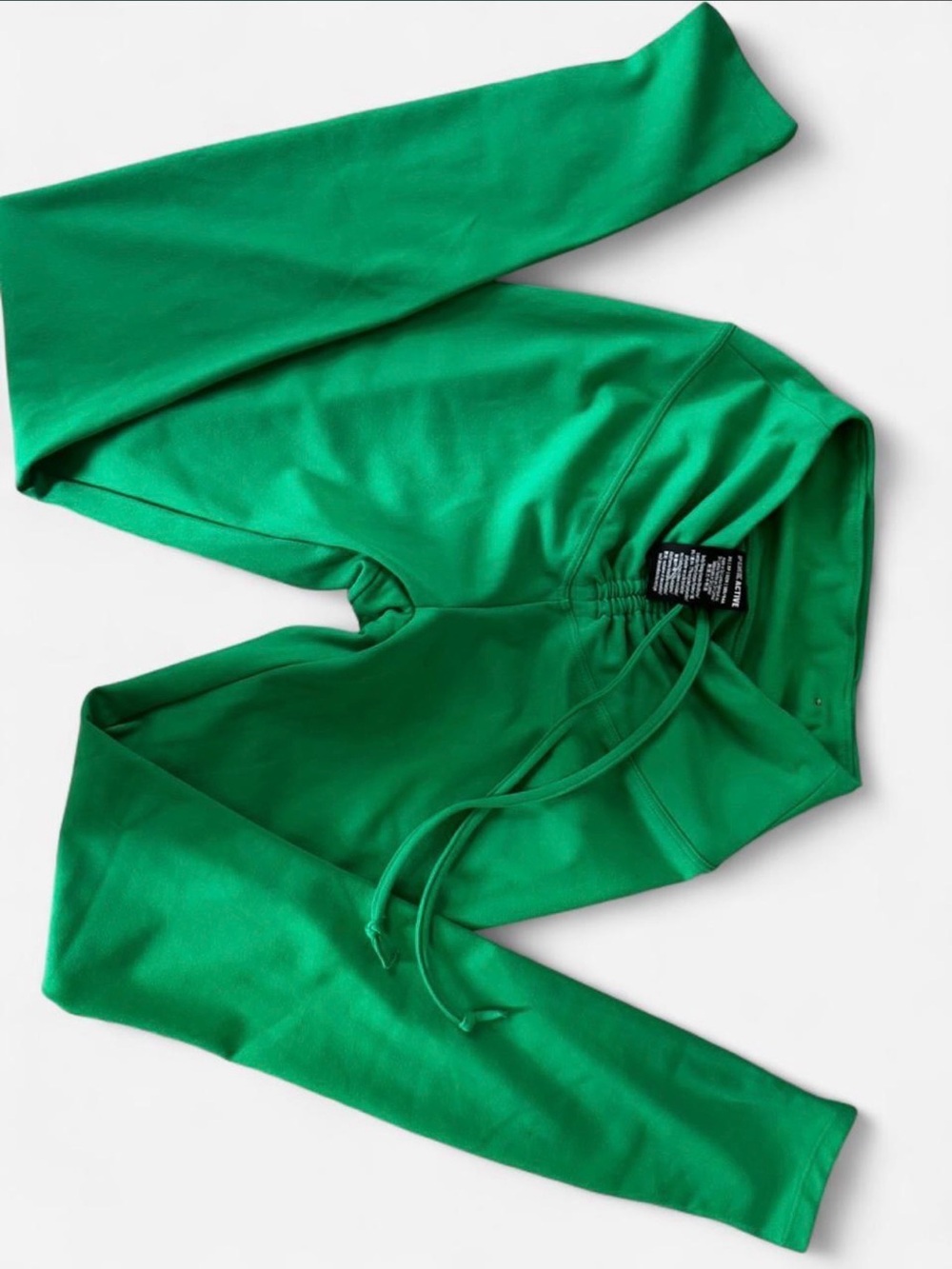 PINK Victoria's Secret Green Logo leggings